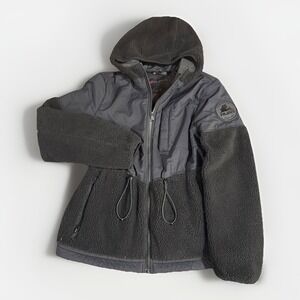 Pajar jacket sherpa jacket size large full zip black